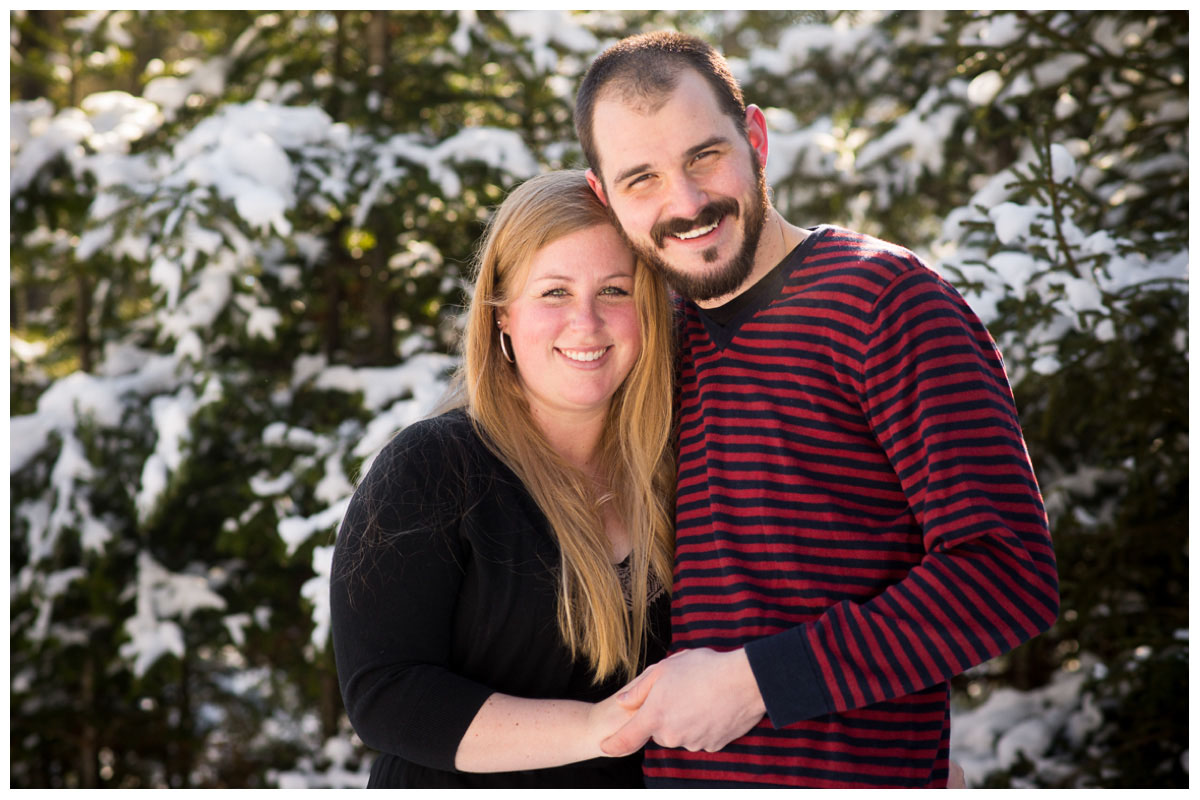 Bangor Engagement Session: Abby & Drew - Haley J Photography